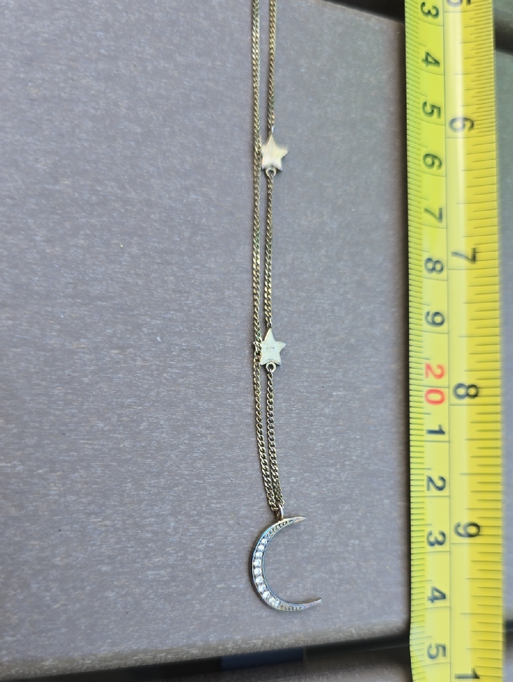 Gold Moon and Star Pendant Necklace - Women Jewelry
